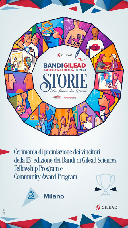 premiazione progetto biografie sospese 13ª edizione dei bandi di gilead sciences 01