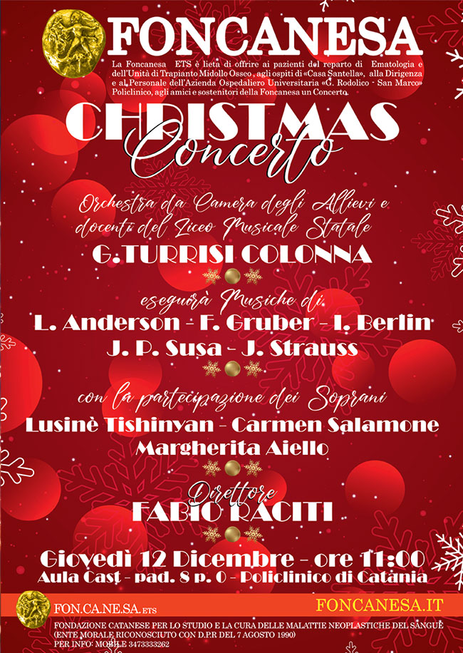 locandina concerto di natale